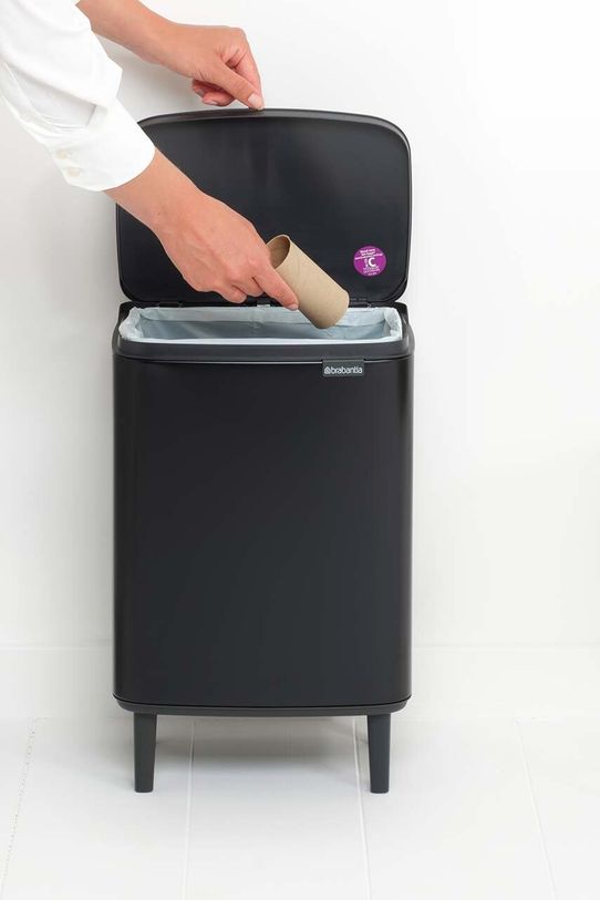 Odpadkový kôš Brabantia Bo Bin Hi 12 L 227226 čierna