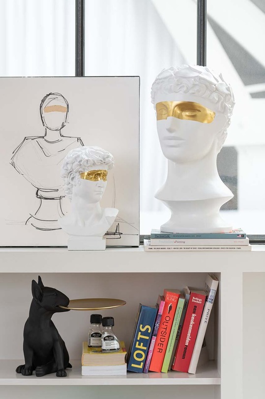 J-Line dekoracja Bust David Poly 32501 multicolor AA00