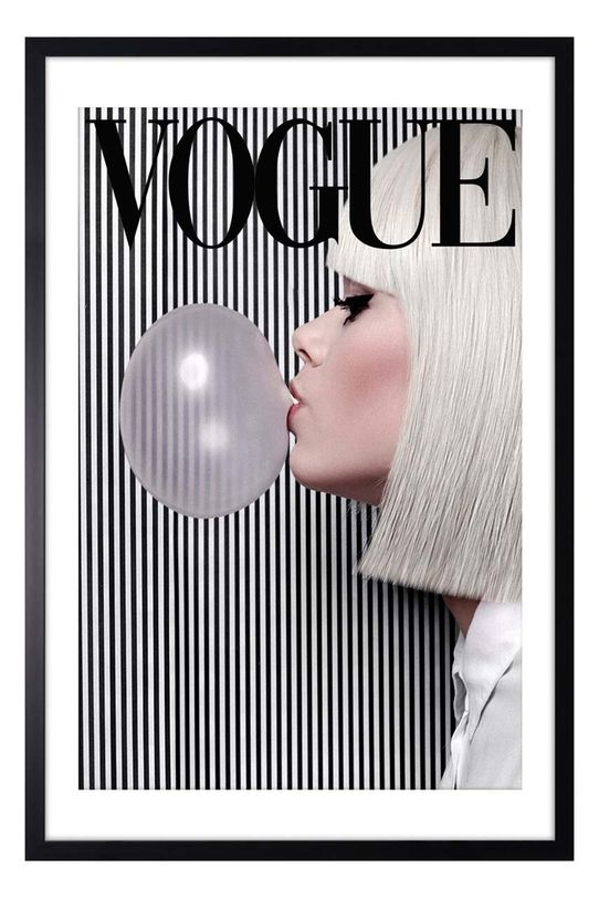 Настінна декорація на папері в рамці 60x90 cm барвистий AN0028.