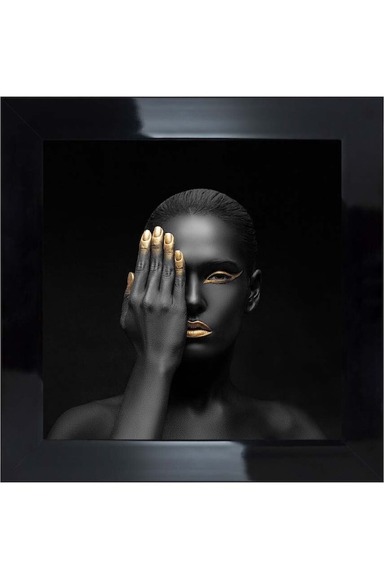 Nástenná dekorácia na zarámovanom papieri 50x50 cm viacfarebná AN0037.