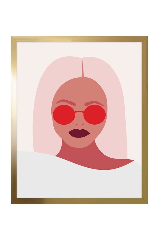 Настенная декорация в раме 40 x 50 cm мультиколор AN0030.