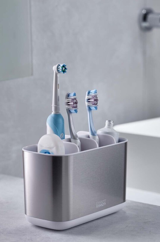 Joseph Joseph dispencer per sapone con contenitore per spazzolini Barthroom Beauties pacco da 2 multicolore 70551