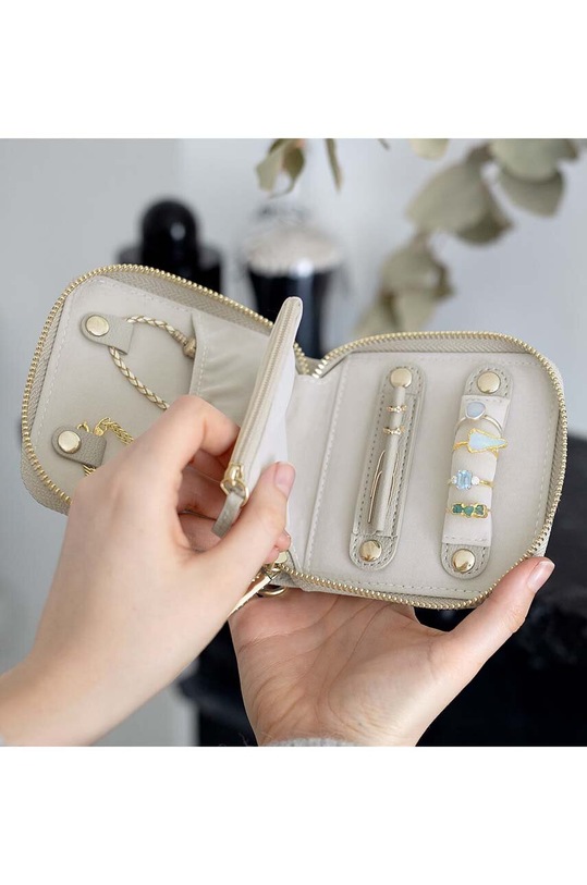 Stackers pudełko podróżne na biżuterię beżowy 75624