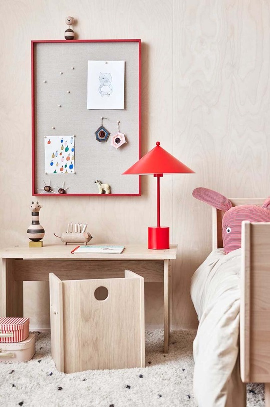 Obývacia izba a spálňa Sada úložných kufrov OYOY Giraffe & Stripe 2-pak M107397 viacfarebná