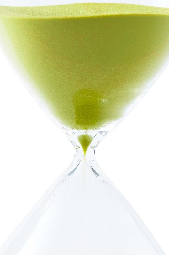 Пісочний годинник Pols Potten L 110.300.207 зелений AA00