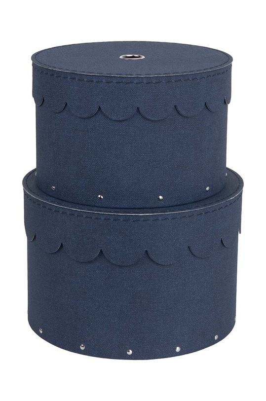 Sada úložných krabíc Bigso Box of Sweden Wilma 2-pak tmavomodrá 9882C3806