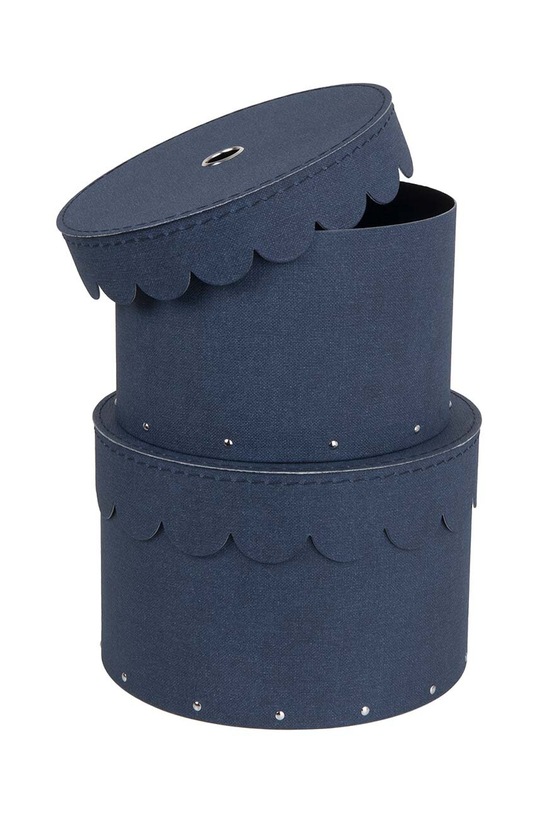 Sada úložných krabíc Bigso Box of Sweden Wilma 2-pak 9882C3806 tmavomodrá AA00