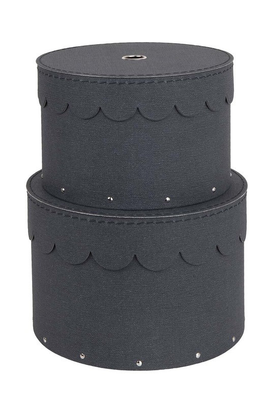 Комплект ящиков для хранения Bigso Box of Sweden Wilma 2 шт чёрный 9882C6806
