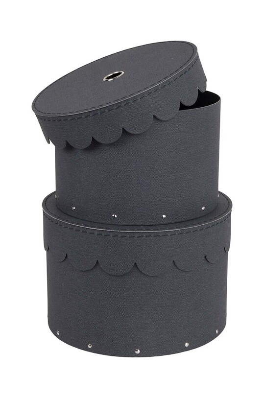 Комплект ящиков для хранения Bigso Box of Sweden Wilma 2 шт 9882C6806 чёрный AA00