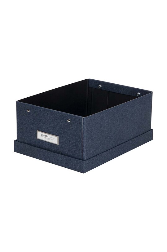 Salon i sypialnia Bigso Box of Sweden pudełko do przechowywania 8881C3839 granatowy