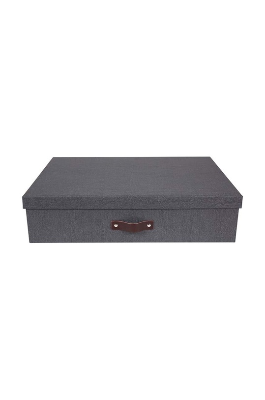 Bigso Box of Sweden pudełko do przechowywania czarny 6341C6878LEA648