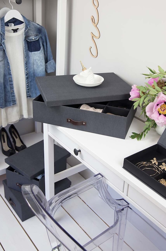 Bigso Box of Sweden cutie de depozitare negru 6341C6878LEA648