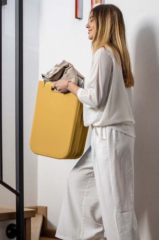 Guzzini tároló kosár Eco Packly sárga 196400211