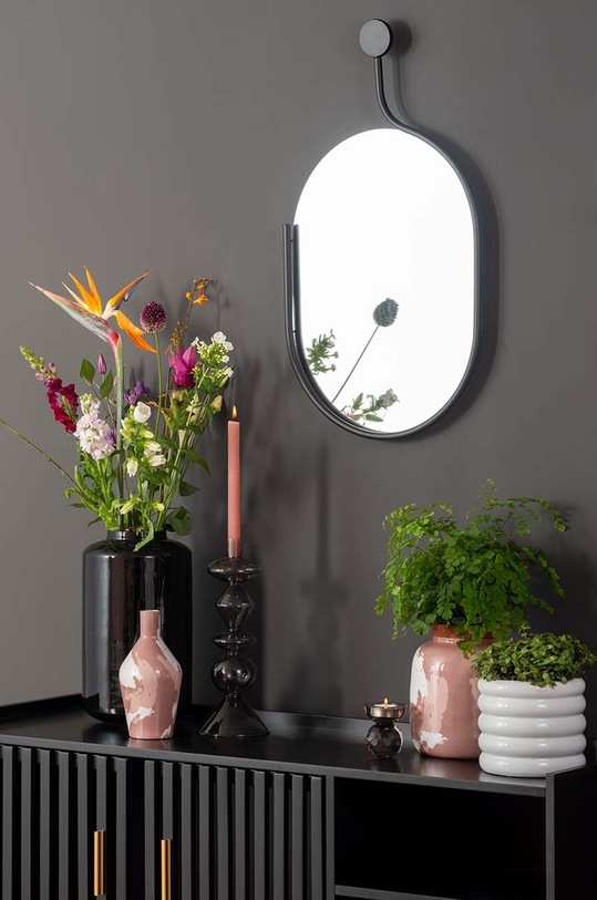 Present Time sfesnic decorativ PT3968BK negru