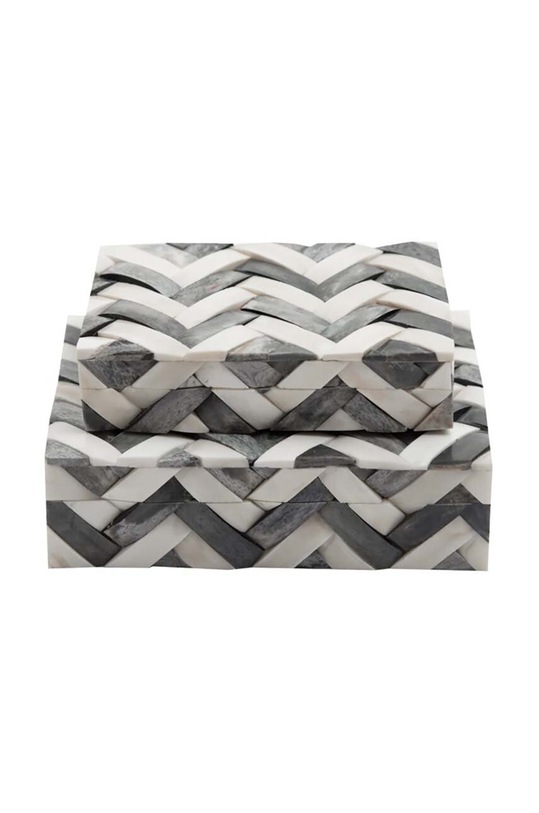 Σετ κουτιών αποθήκευσης AU Maison 2-pack πολύχρωμο 969.457.804.256