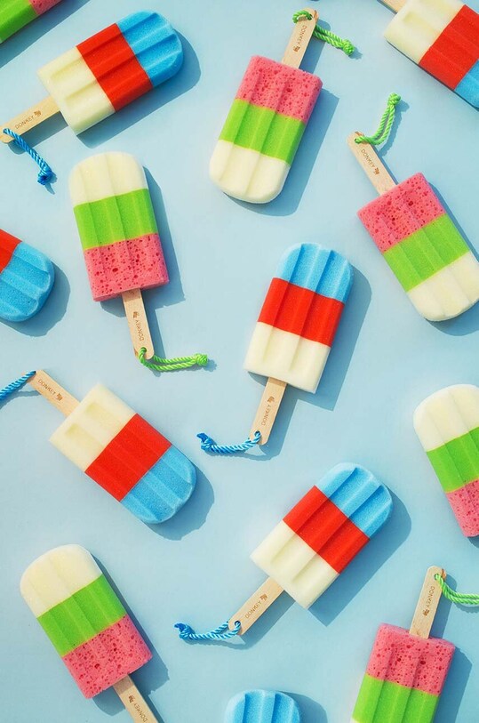 Špongia na umývanie riadu Donkey Ice Pop viacfarebná 600506