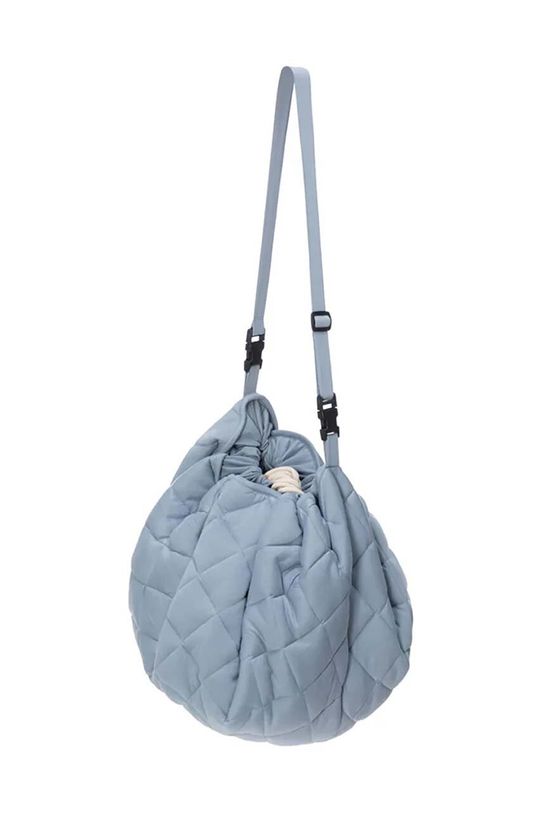 Podložka a taška na hračky Play & Go 2w1 Soft Organic p.g.org.dustyblue modrá AA00