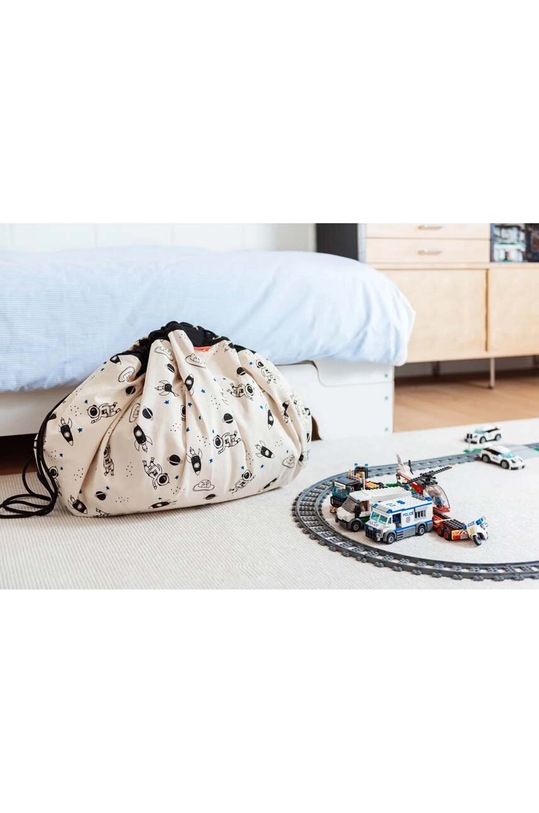 Nappali és hálószoba Play & Go játszószőnyeg és tároló táska Kosmos p.g.space.glow többszínű