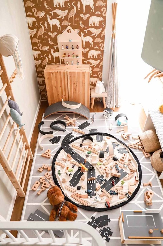 Play & Go játszószőnyeg és tároló táska Kosmos többszínű p.g.space.glow