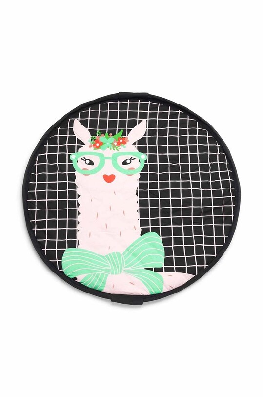 Play & Go covoraș și geantă pentru jucării 2w1 Soft Organic multicolor p.g.soft.lama