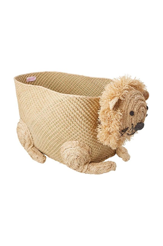 Rice coș de depozitare bej BSANI.LION