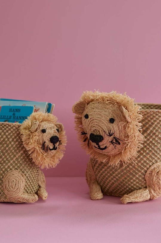 Rice coș de depozitare BSANI.LION bej