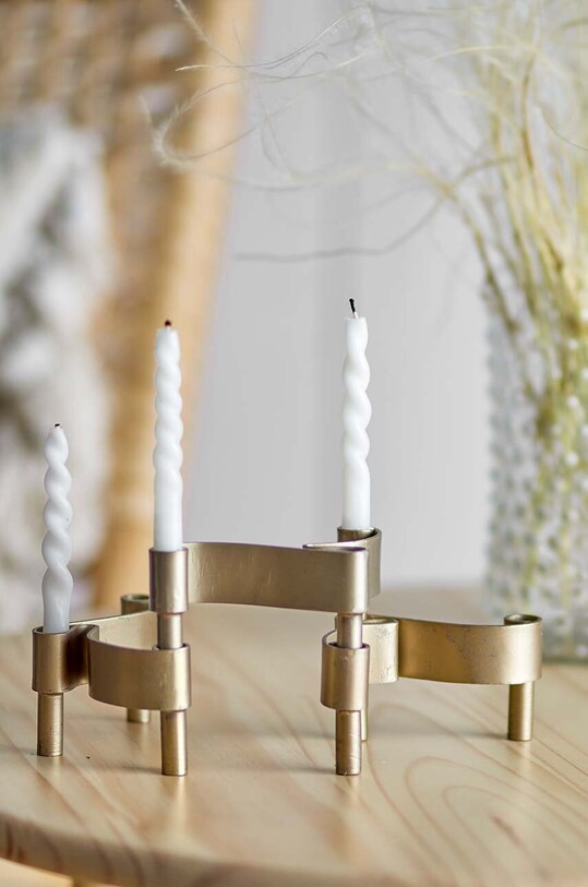 Dekorativní svícen Bloomingville 82059490 zelená