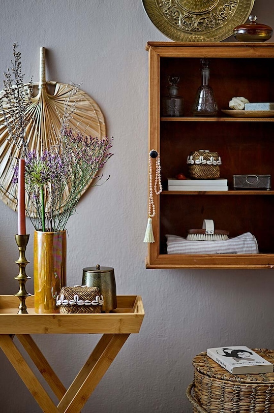 Nástenná dekorácia Bloomingville 2-pak béžová 82047198