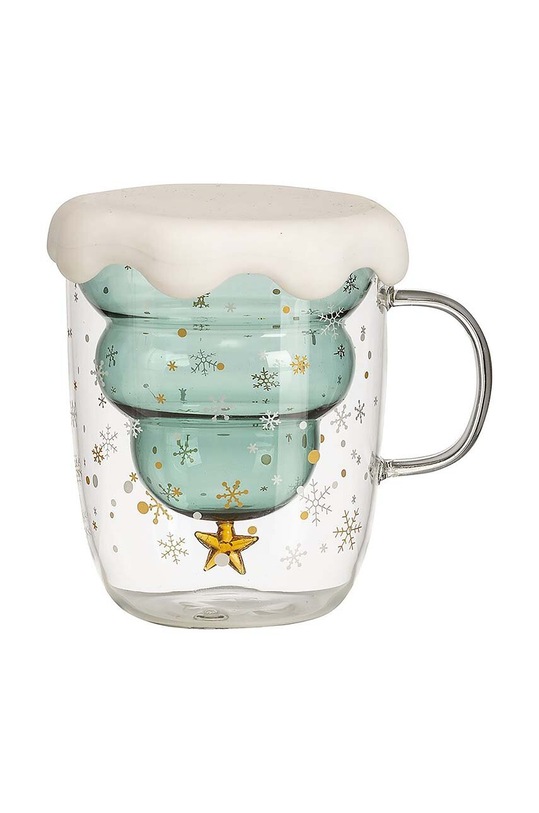 Šalica s poklopcem Noel Tisaniera Vetro šarena 23242