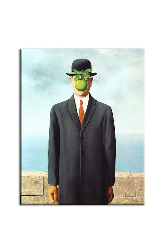 Reprodukcja Rene Magritte, Syn człowieczy 40x50 cm multicolor 100795