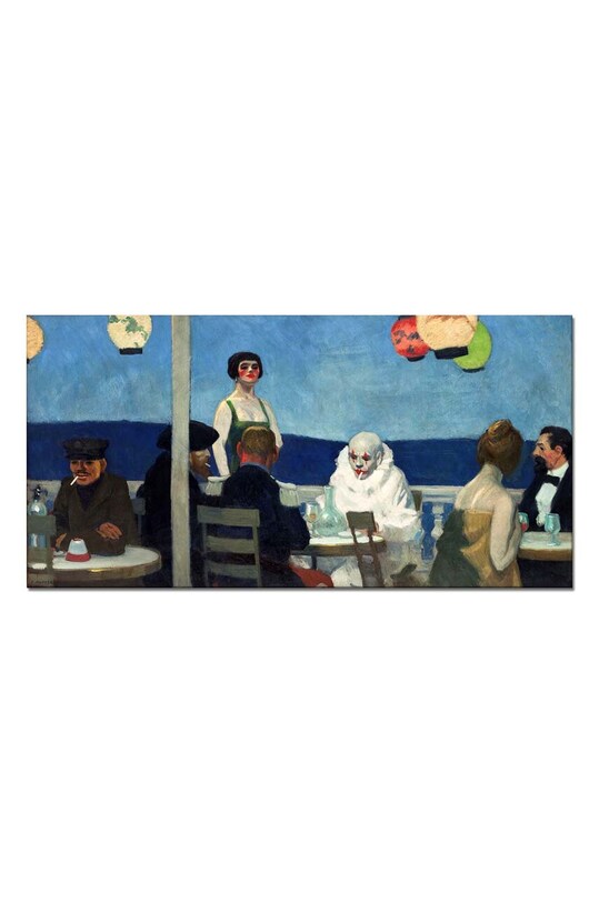 Репродукція Edward Hopper, Soir Bleu, 45 x 90 cm барвистий 123896