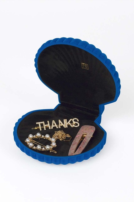 Šperkovnice DOIY námořnická modř DYBOXVEBL