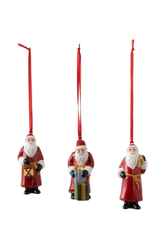 Villeroy & Boch set decorazioni natalizie Nostalgic Ornaments pacco da 3 multicolore 1483316687