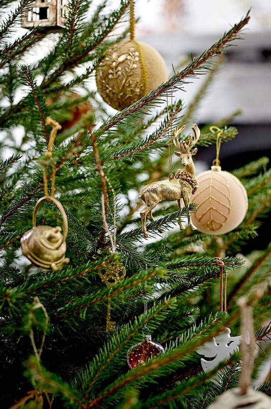 Комплект украшения елха Bloomingville (2 броя) 82060041 многоцветен AA00