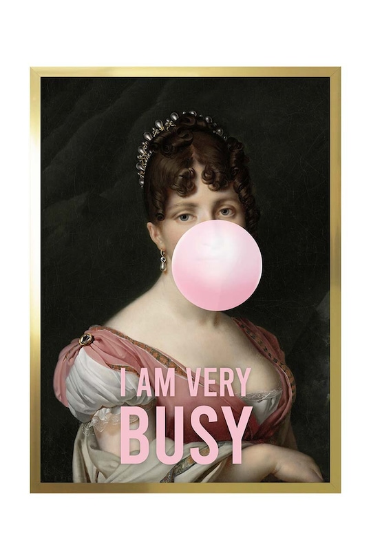 Nástenná dekorácia v ráme 53 x 73 cm viacfarebná 15.41.201.23219