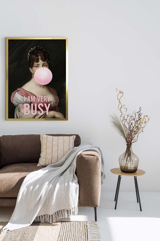 Obývacia izba a spálňa Nástenná dekorácia v ráme 53 x 73 cm 15.41.201.23219 viacfarebná