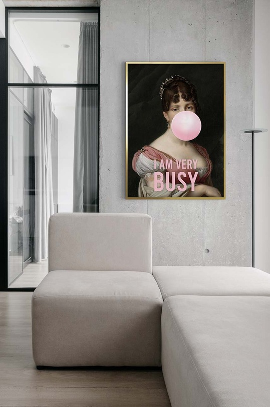 Nástenná dekorácia v ráme 53 x 73 cm viacfarebná 15.41.201.23219