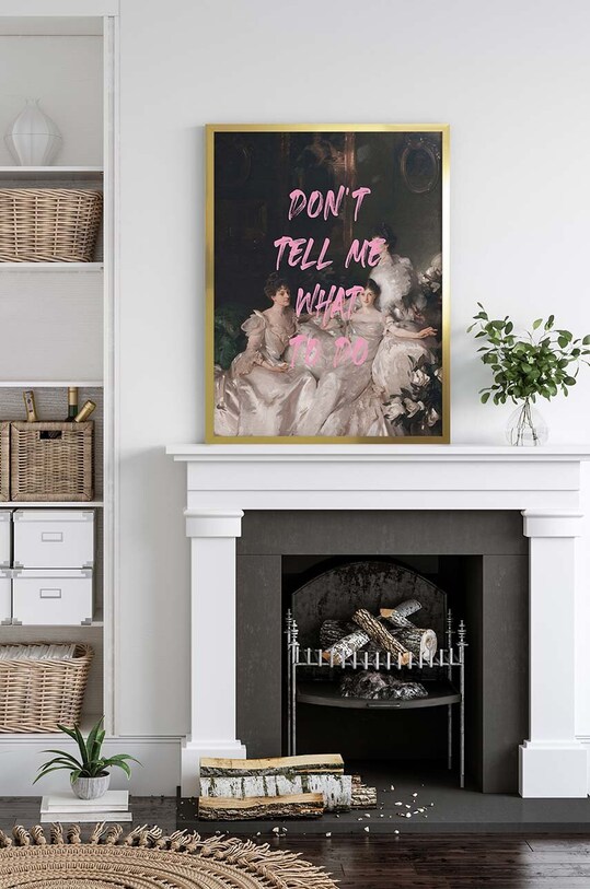 Διακοσμητικό τοίχου σε κορνίζα 53 x 73 cm πολύχρωμο 15.41.201.23218