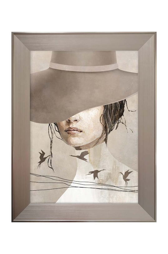 Nástenná dekorácia v ráme 62 x 82 cm viacfarebná 15.41.701.23242