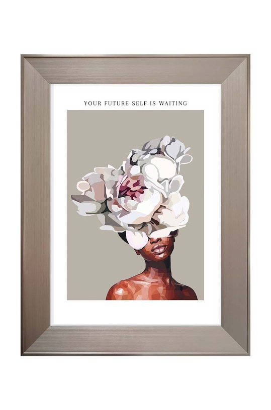 Dekoracja ścienna w ramie 62 x 82 cm multicolor 15.41.701.23240