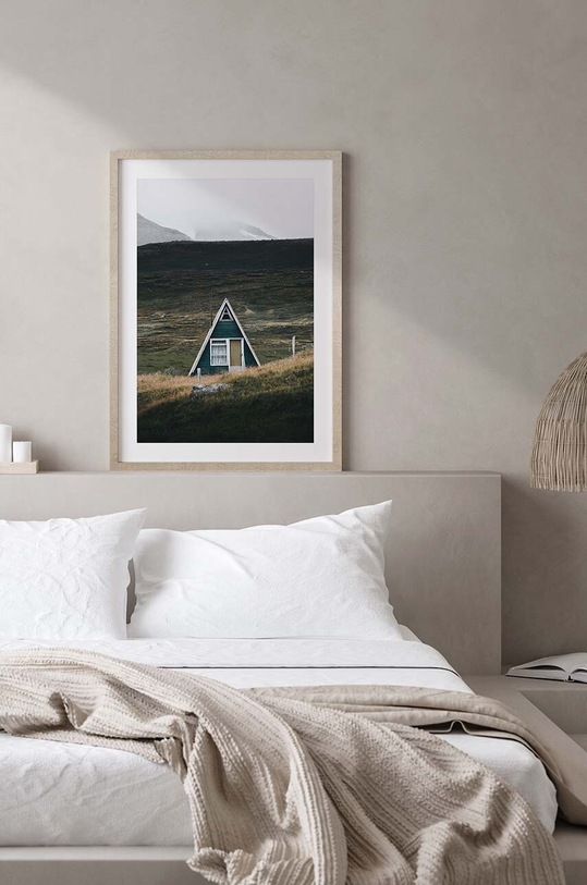 Dekoracja ścienna w ramie 58 x 78 cm multicolor 15.41.201.23269