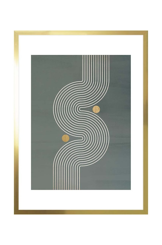 Dekoracja ścienna w ramie 58 x 78 cm multicolor 15.41.201.23276