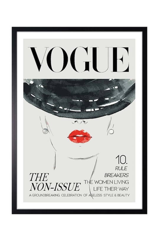 Nástenná dekorácia v ráme 53 x 73 cm viacfarebná 15.41.201.5825