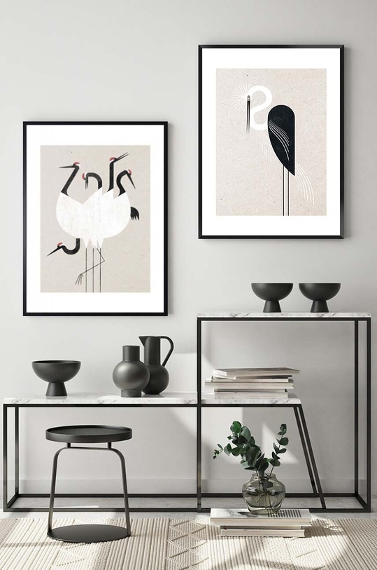 Obývacia izba a spálňa Nástenná dekorácia v ráme 53 x 73 cm 15.41.201.6065 viacfarebná