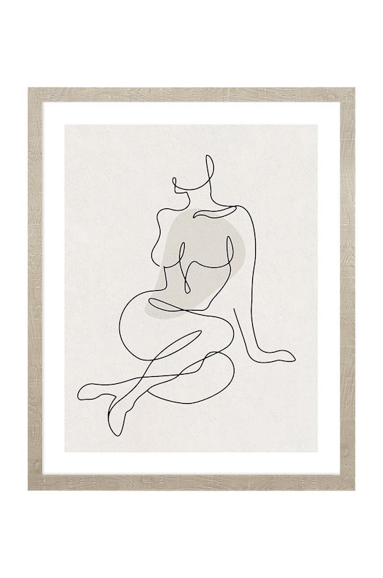 Настінна декорація в рамі 43 x 53 cm барвистий 15.29.201.23207