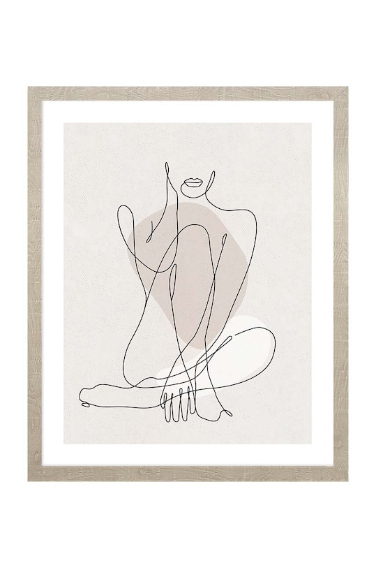 Nástenná dekorácia v ráme 43 x 53 cm viacfarebná 15.29.201.23208