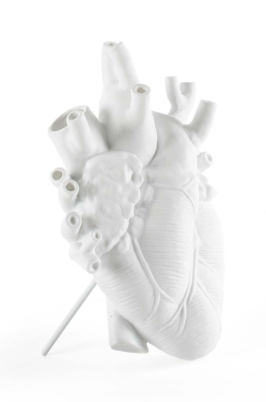 Seletti wazon dekoracyjny Love in Bloom 09920 biały AA00