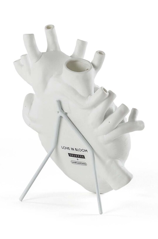 Вітальня та спальня Декоративна ваза Seletti Love in Bloom 09920 білий