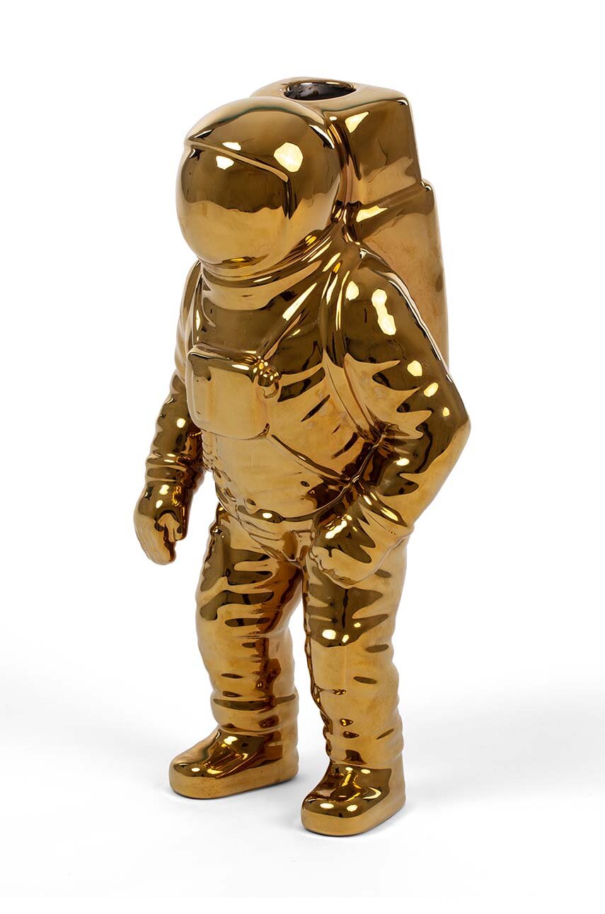 Seletti vaza decorativa Cosmic Diner Starman 10933 galben AA00