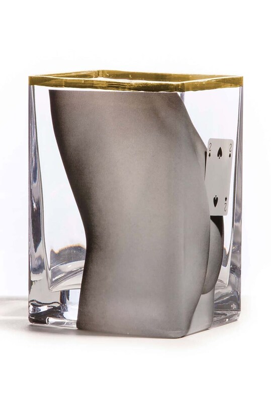 Декоративна ваза Seletti Two of Spades 14122. барвистий AA00